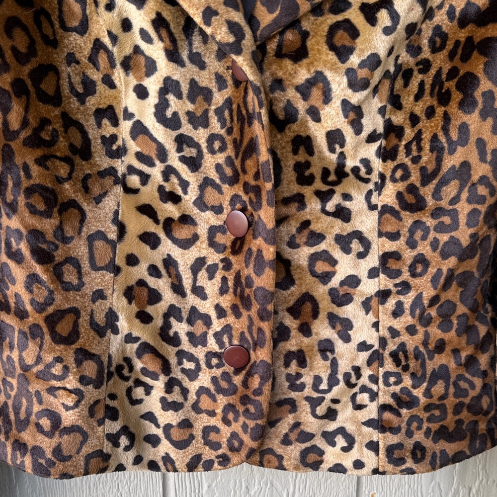 Spiegel Animal Print Women's Blazer - Picture 4 of 10